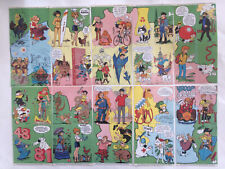 Tintin, schtroumpfs, natacha