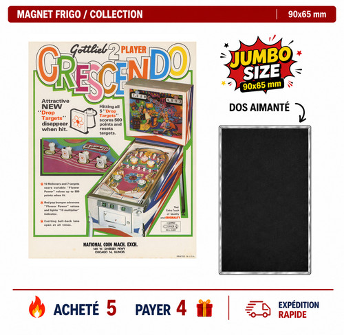 Magnet frigo crescendo 90x65 - crescendo,
