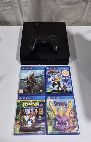 Console ps4 500 4 jeux - console,