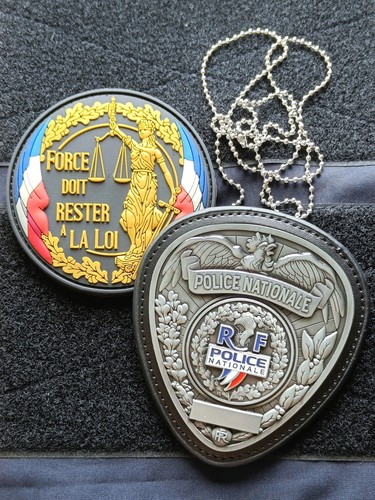 Badge métallique médaille - badge,