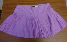 Jupe short mauve courte
