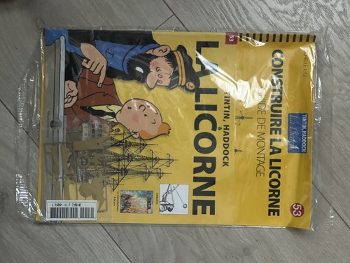 Construire licorne tintin - licorne,