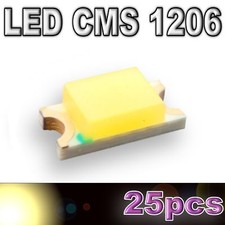 111/25# LED 1206 SMD warm