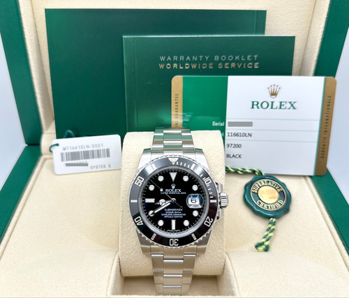 Rolex submariner date 116610ln - rolex,