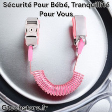 Harnais De Sécurité En Nylon 1,5 Mètre Pour Enfant Avec Serrure Anti-Ouverture