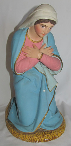 Statue santon crèche vierge - statue,