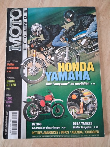 Moto légende 118 2001 - , cz