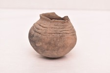 Prehistoric Ancient Casas Grandes pre Columbian Pottery Pot Jar Jug Coiled 3"
