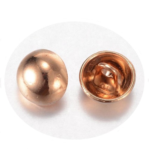 Boutons tige métal doré - 5,