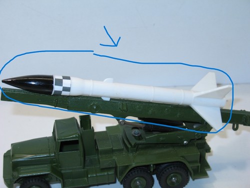Dinky toys missile fusée - 1,