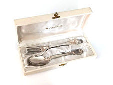 Couverts entremets Christofle