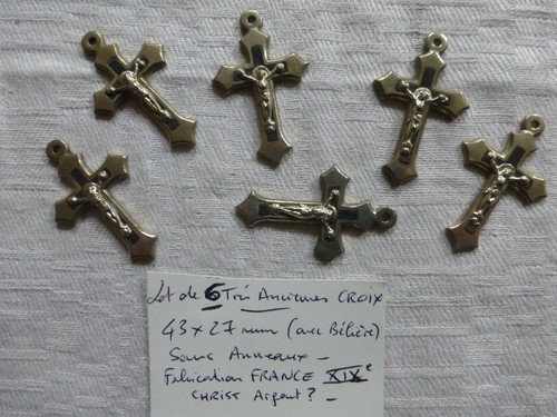 Lot ancienne croix - lot,