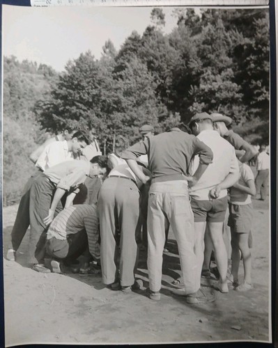 Partie pétanque 1960 sud - de,