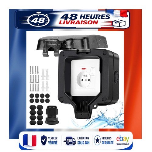 Prise extérieure étanche