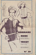 SEWING PATTERN La Robe in 2 Versions Dress Dress Size 40 and 44