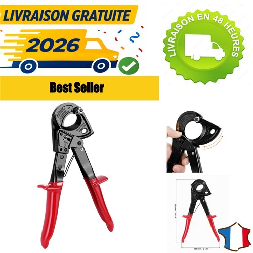 Coupe câble cliquet - cliquet, qwork