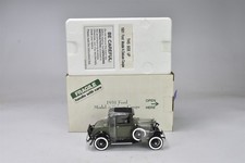 DANBURY MINT 1931 FORD MODEL A DELUXE COUPE COT PAPERS ORIGINAL BOX #08327