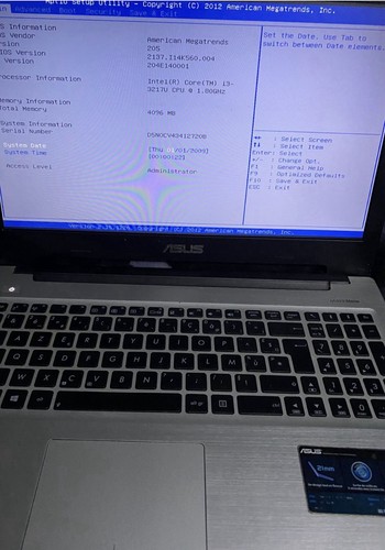 Ordinateur portable asus - asus, x505c