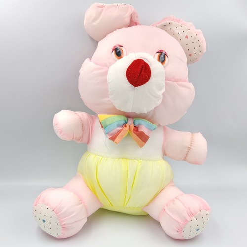 Peluche puffalump lapin rose - puffalump,