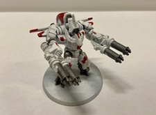 Warhammer 40K Forgeworld Tau XV9 Hazard Battlesuit Painted Twin Burst Cannons