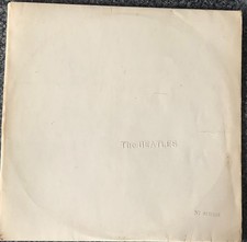 The Beatles White Album 1970 Uk Apple Reissue Vinyl Lp Pcs 7067 numbered