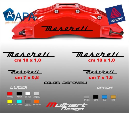 Kit adhésifs maserati - kit,