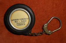 WEBER VERDEAU BAR TOBACCO NEWSPAPERS VERDUN MEUSE 55 tire keychain