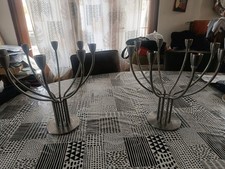 Paire de chandeliers vintage design scandinave Hagberg  M Hogberg  IKEA vintage