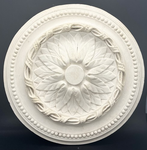 Rosace plafond plâtre - rosace,