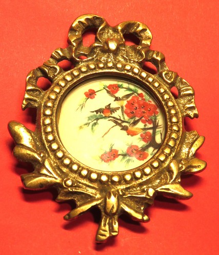 Cadre bronze ancien - cadre,