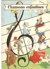 CHANSONS ENFANTINES  livre