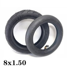 Paire de tubes intérieurs et pneus 8x1 50 pour trikes et poussettes enfant lég
