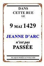 Plaque de rue ou garage