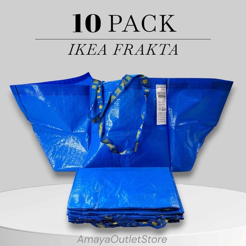 Ikea large blue bags - ikea, x