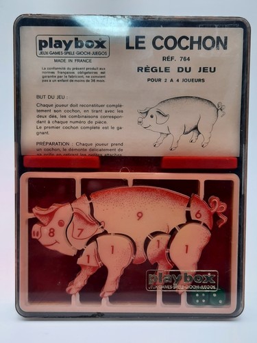 Jeu société cochon - jeu, le