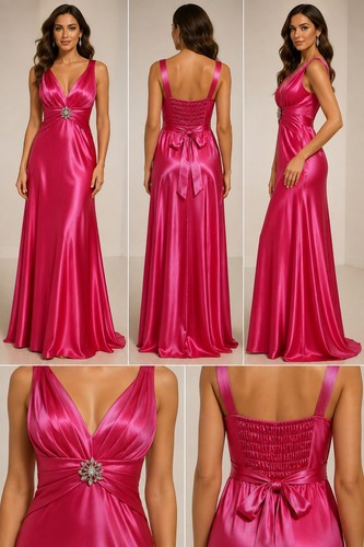 Robe soirée longue femme - de,