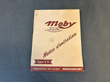 Ancienne notice d'entretien