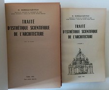 M. Borissavliévitch, Traité D'esthétique Scientifique De L'architecture, 1954