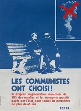 Vintage Poster Affiche Partie