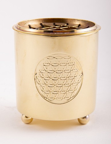 Porte encens fleur vie - porte, de