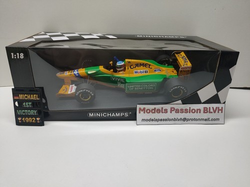 Benetton b192 schumacher spa - b192,