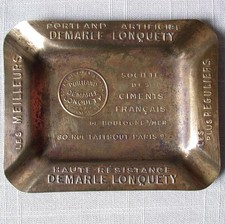 CENDRIER  en laiton SOCIETE