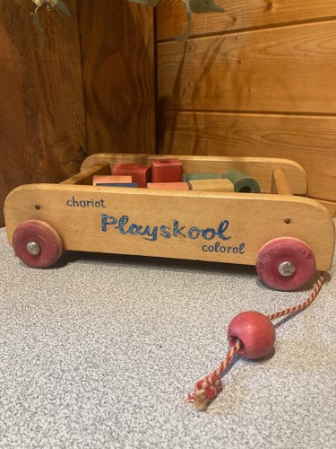 Chariot tirer playskool - chariot,
