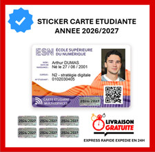 Autocollant sticker vignette