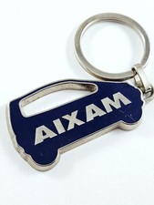 KEYCHAIN - AIXAM - garage CHINON - painted metal - dealer 2000s