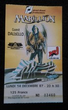 ticket billet place concert