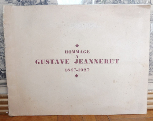 Hommage gustave jeanneret - hommage,