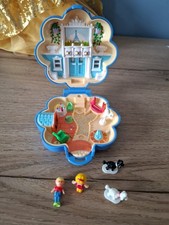 polly pocket bluebird  2 personnages et  2 chiens