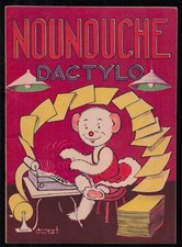 ANDRE DURST . NOUNOUCHE N°28 . DACTYLO . EO . 1956 .