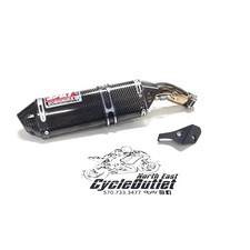 11-25 SUZUKI GSXR600 GSXR750 YOSHIMURA TRC EXHAUST MUFFLER SLIP ON CAN SILENCER